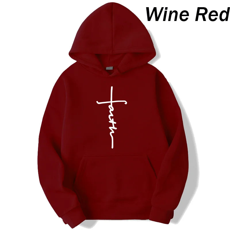 Faith Print Hoodie | Unisex 