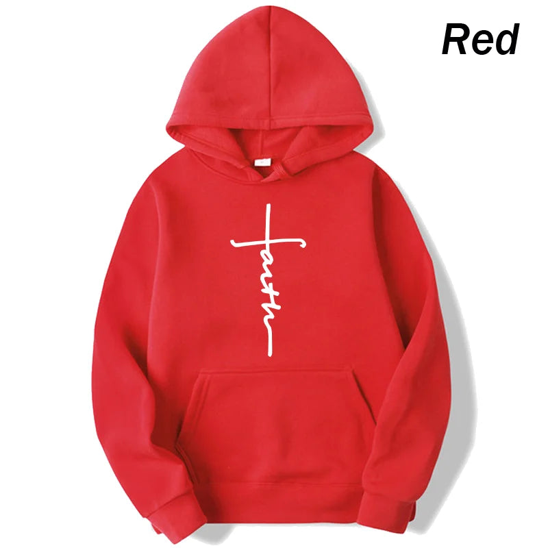 Faith Print Hoodie | Unisex 