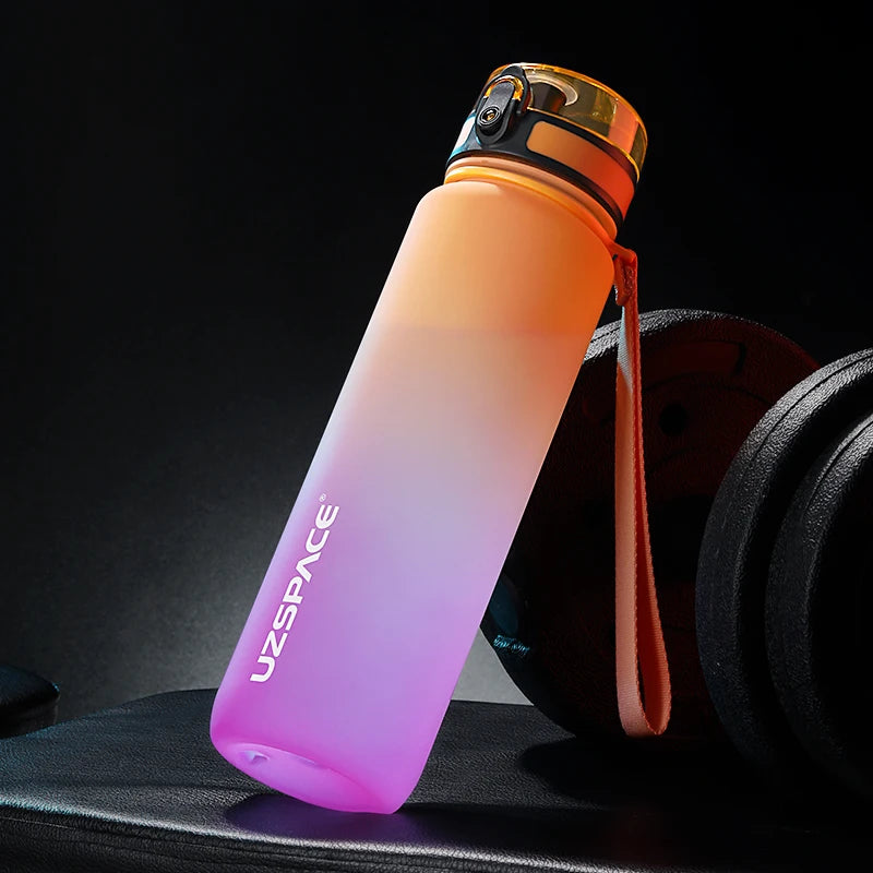 500/800/1000Ml Sports Water Bottle Portable Leakproof Shaker Drinkware Outdoor Tour Gym Fitness Cup Tritan Plastic Jugs BPA Free
